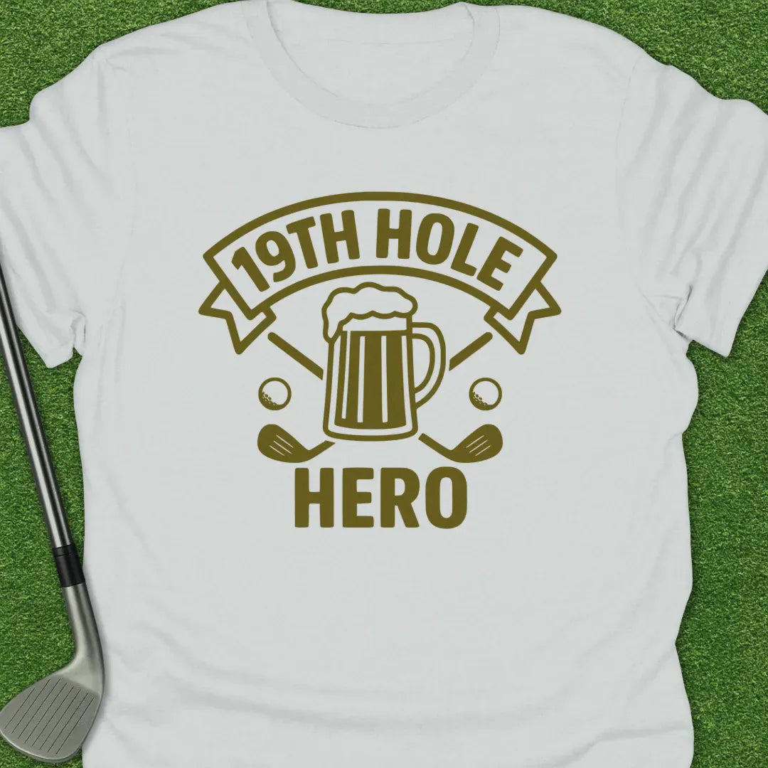 White / S Hole Hero T-Shirt