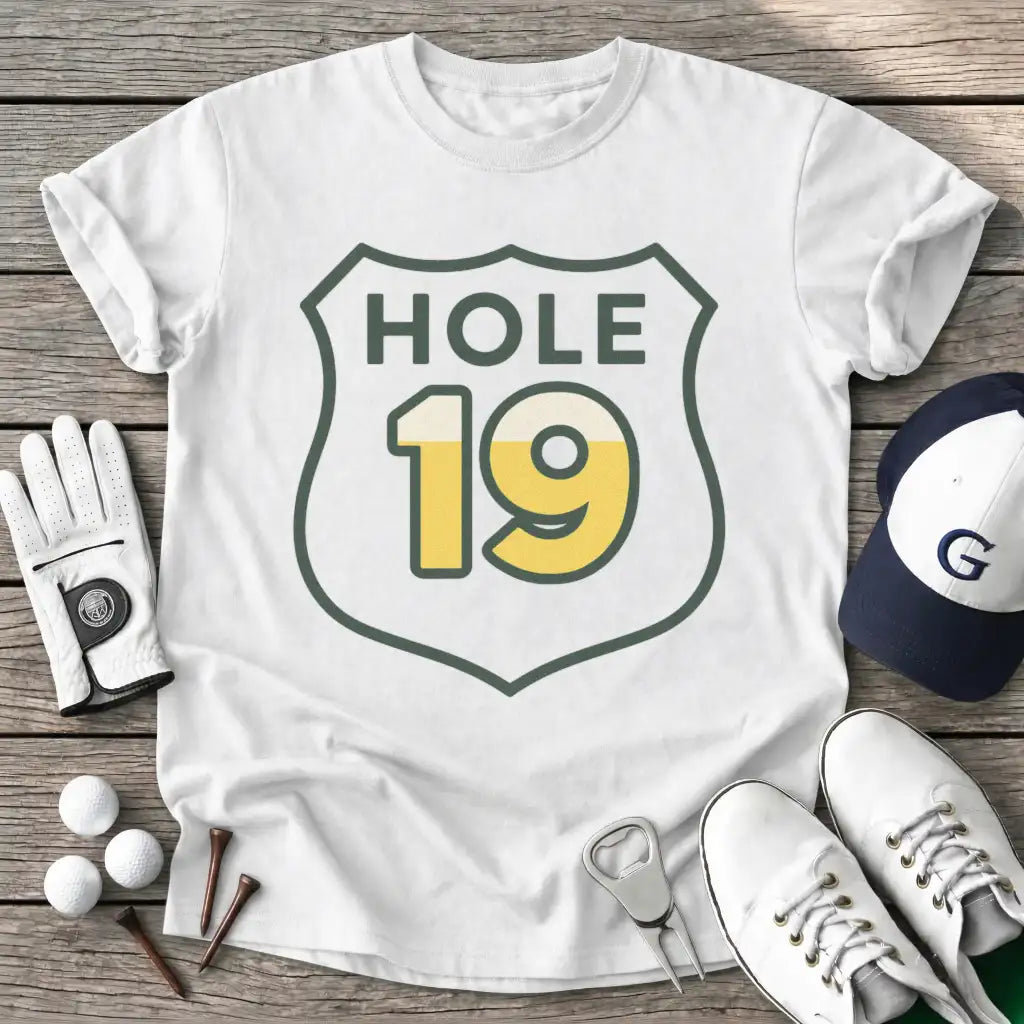 White / S Hole T-Shirt