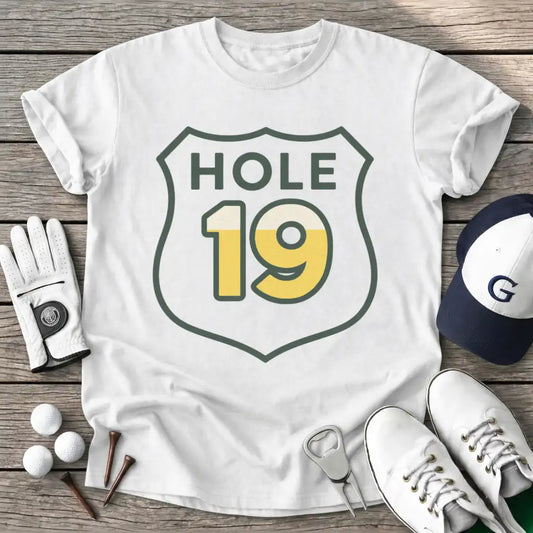 White / S Hole T-Shirt