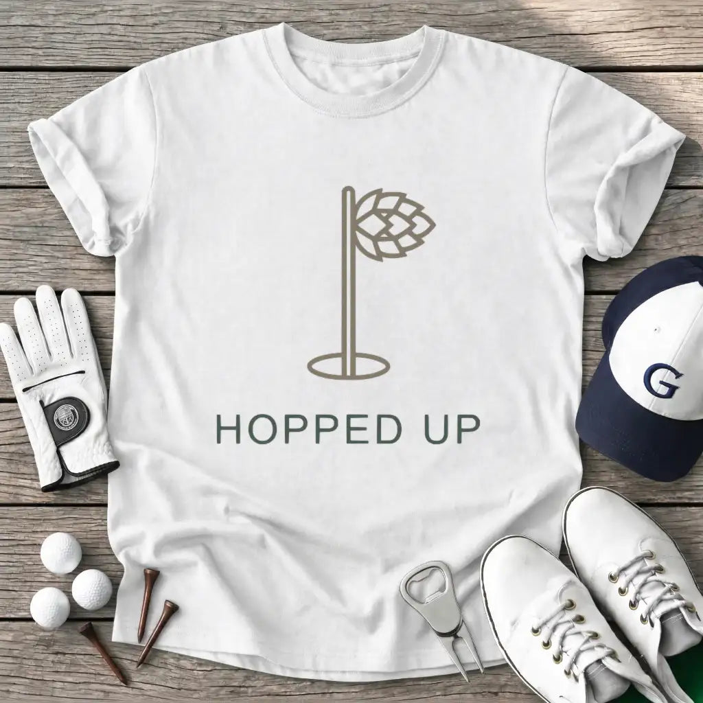 White / S Hopped T-Shirt