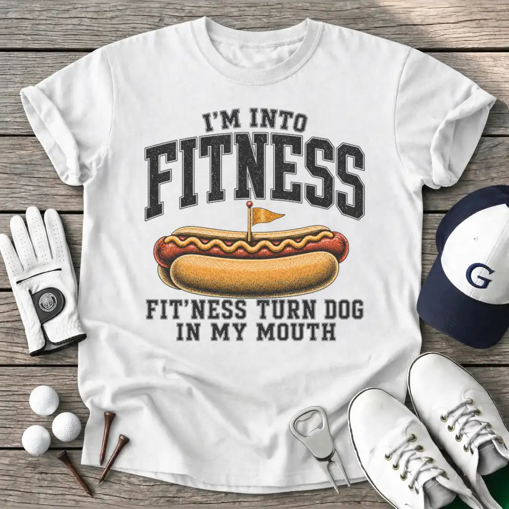 White / S Into Fitness T-Shirt