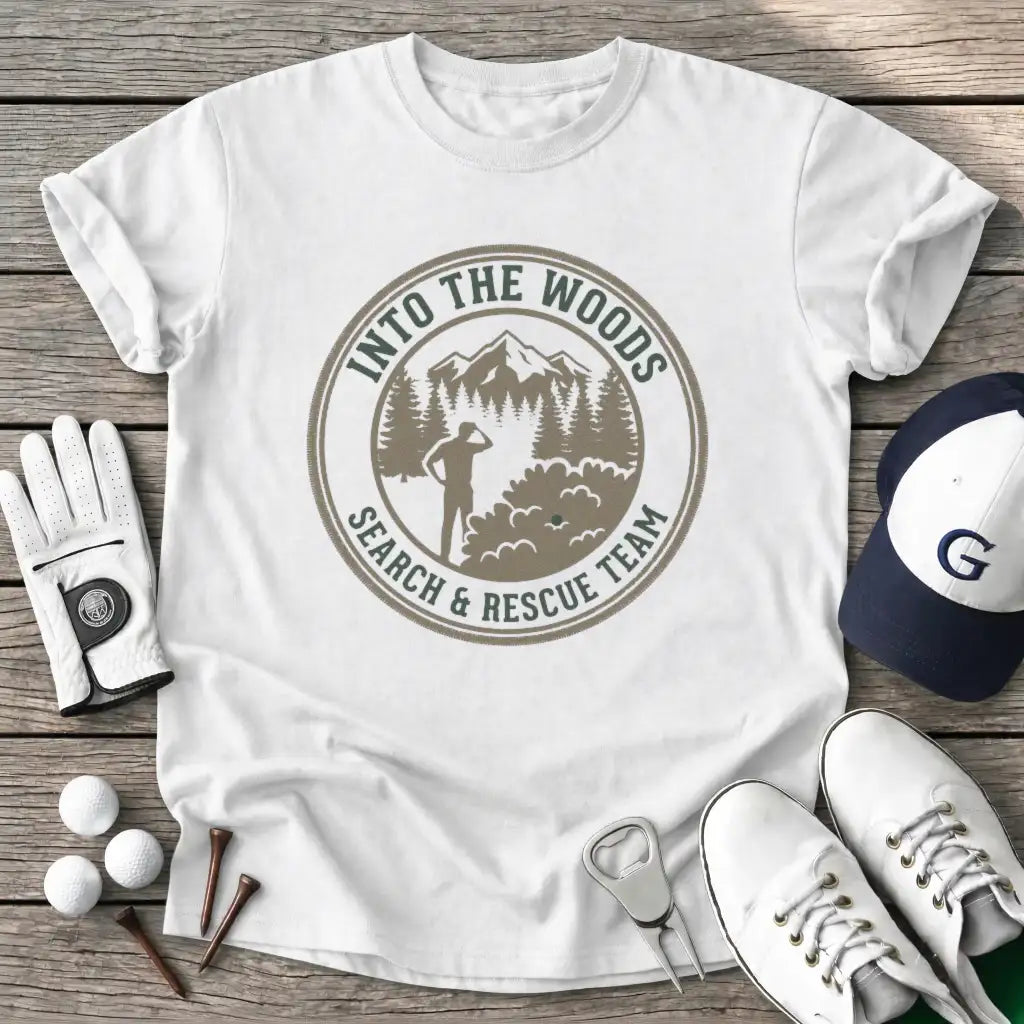 Into The Woods T-Shirt in White