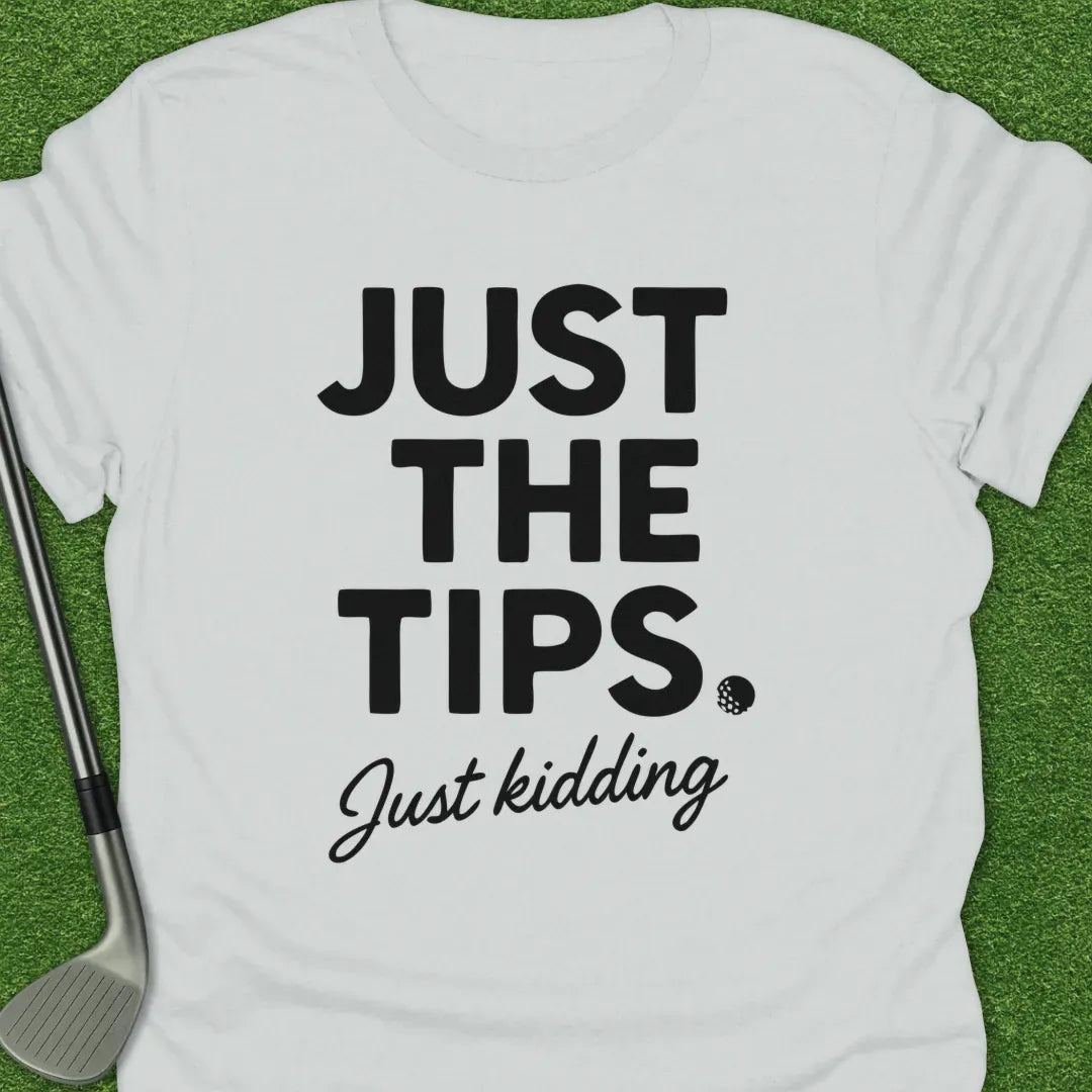 White / S Just The Tips Just T-Shirt