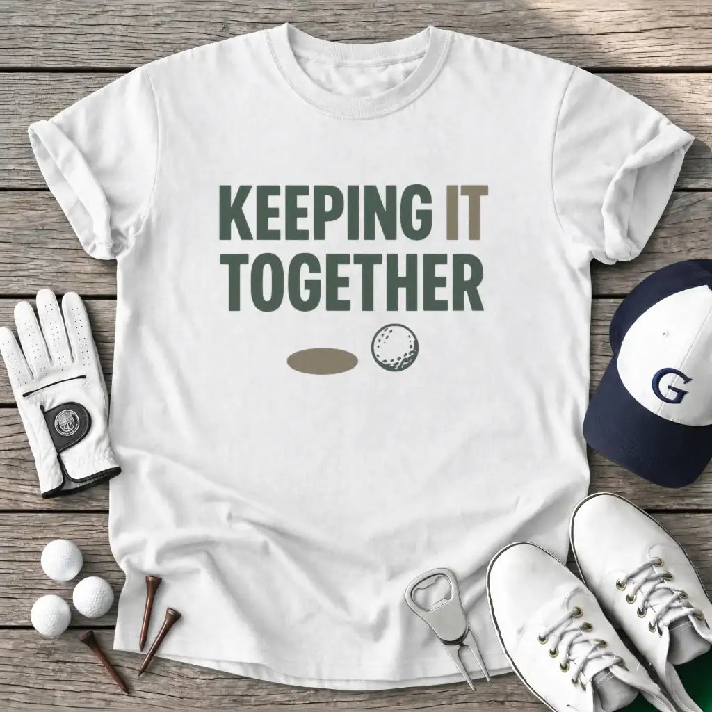 White / S Keeping Together T-Shirt