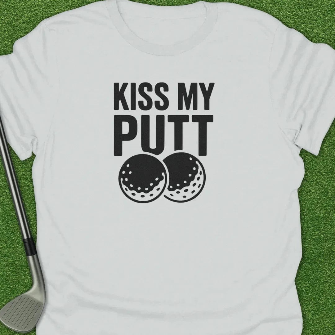 White / S Kiss Putt T-Shirt