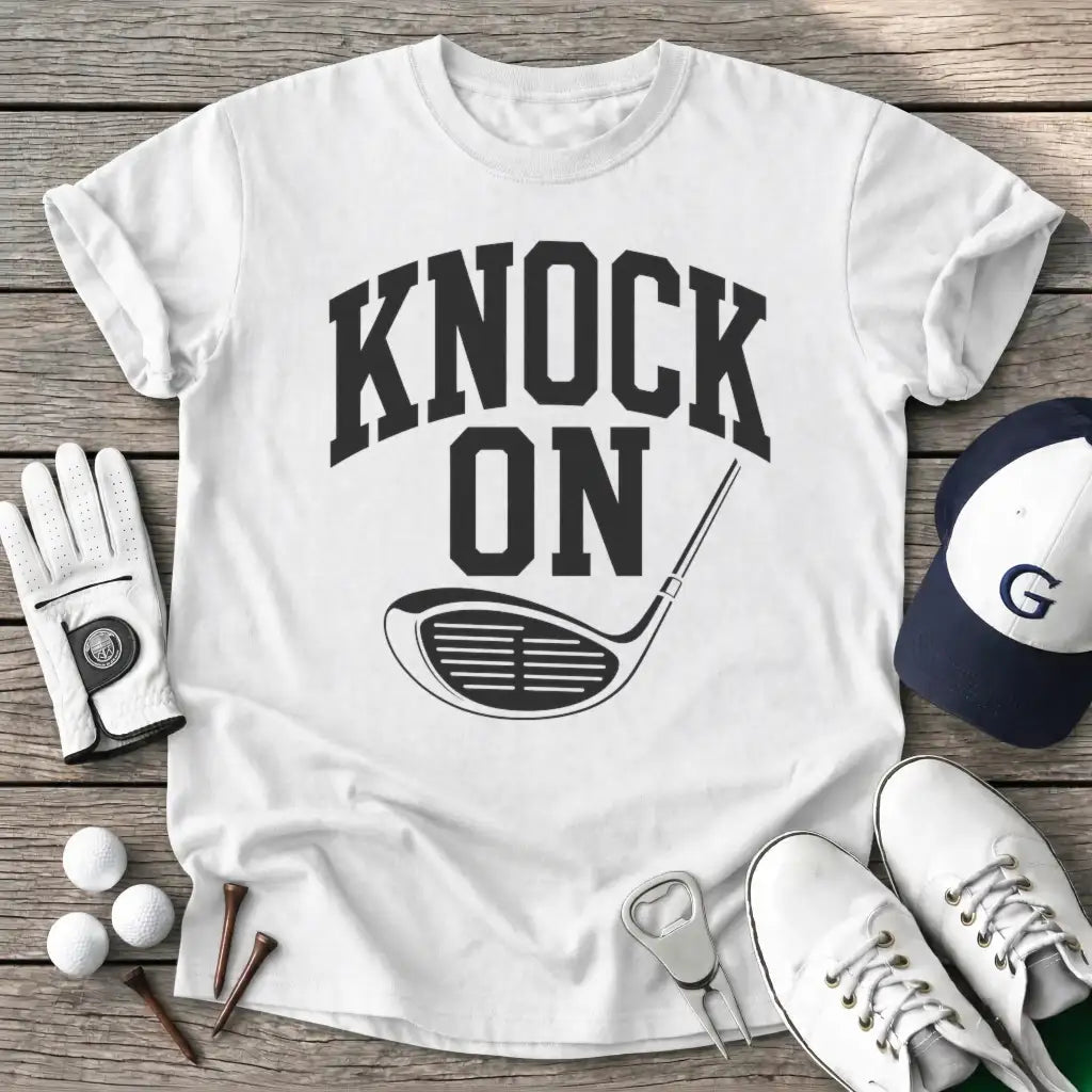 Knock Wood T-Shirt in White
