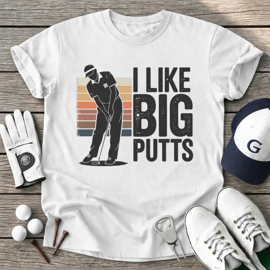 White / S Like Big Putts T-Shirt