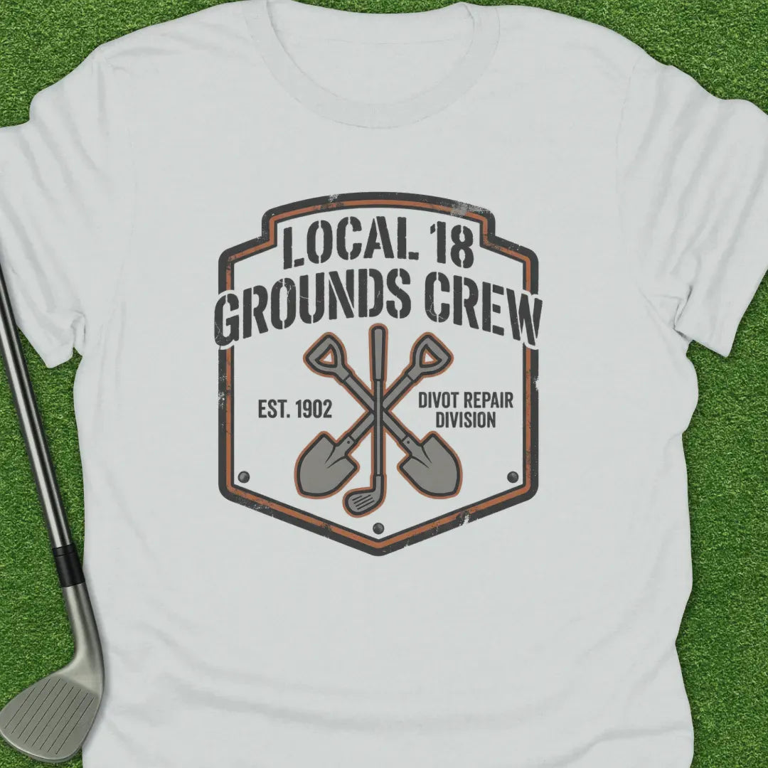 White / S Local Grounds Crew T-Shirt