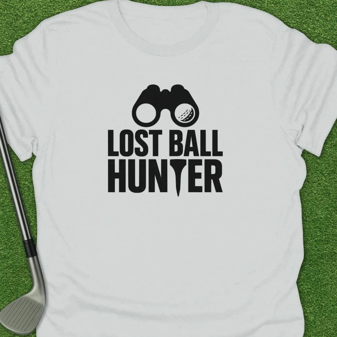 White / S Lost Ball Hunter T-Shirt