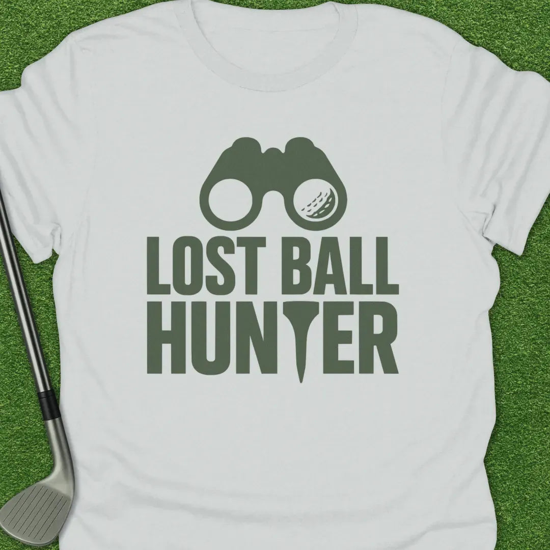White / S Lost Ball Hunter T-Shirt