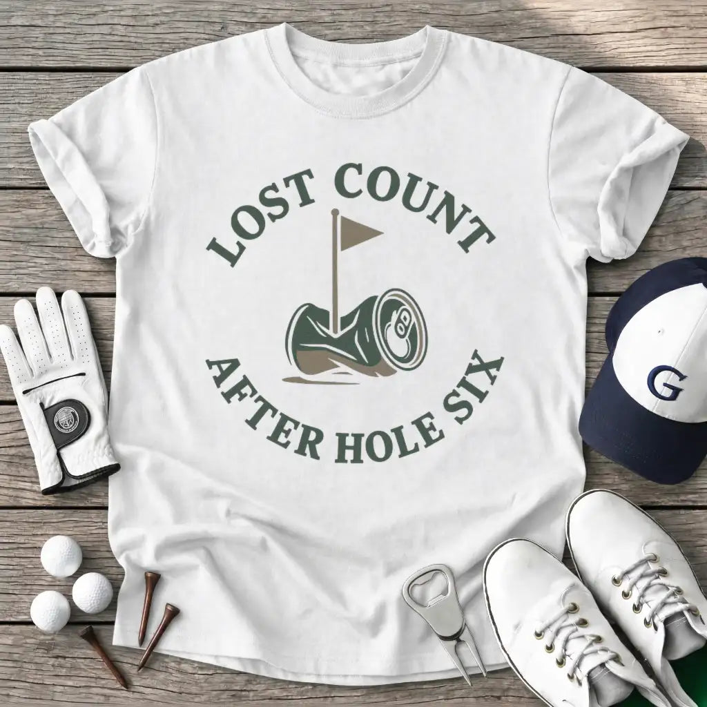 White / S Lost Count After T-Shirt