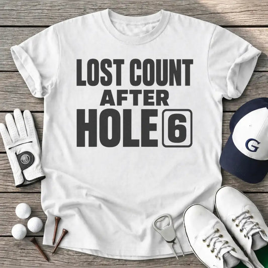 White / S Lost Count After T-Shirt