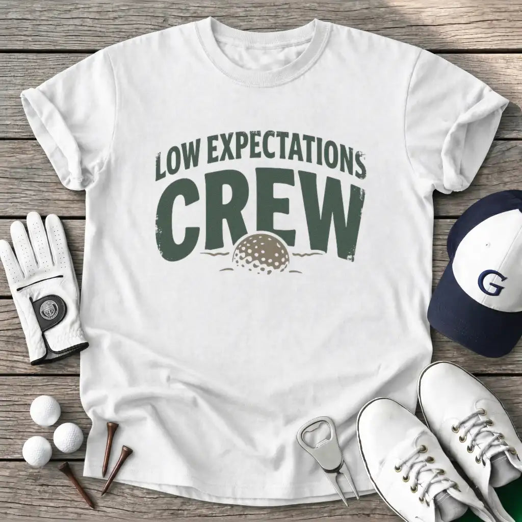 White / S Low Expectations T-Shirt