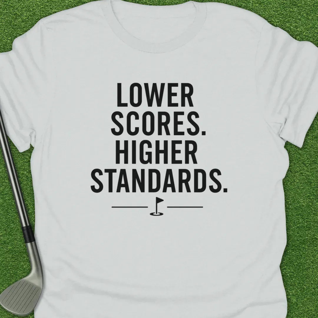 White / S Lower Scores Higher T-Shirt