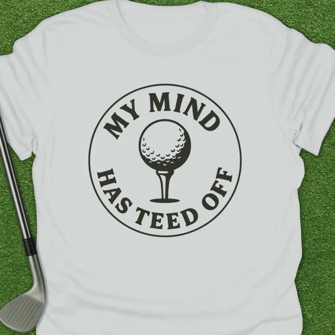 White / S Mind Has Teed Off T-Shirt