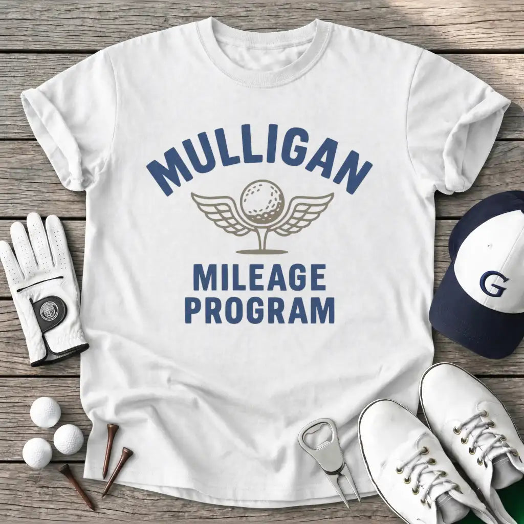 White / S Mulligan Mileage T-Shirt