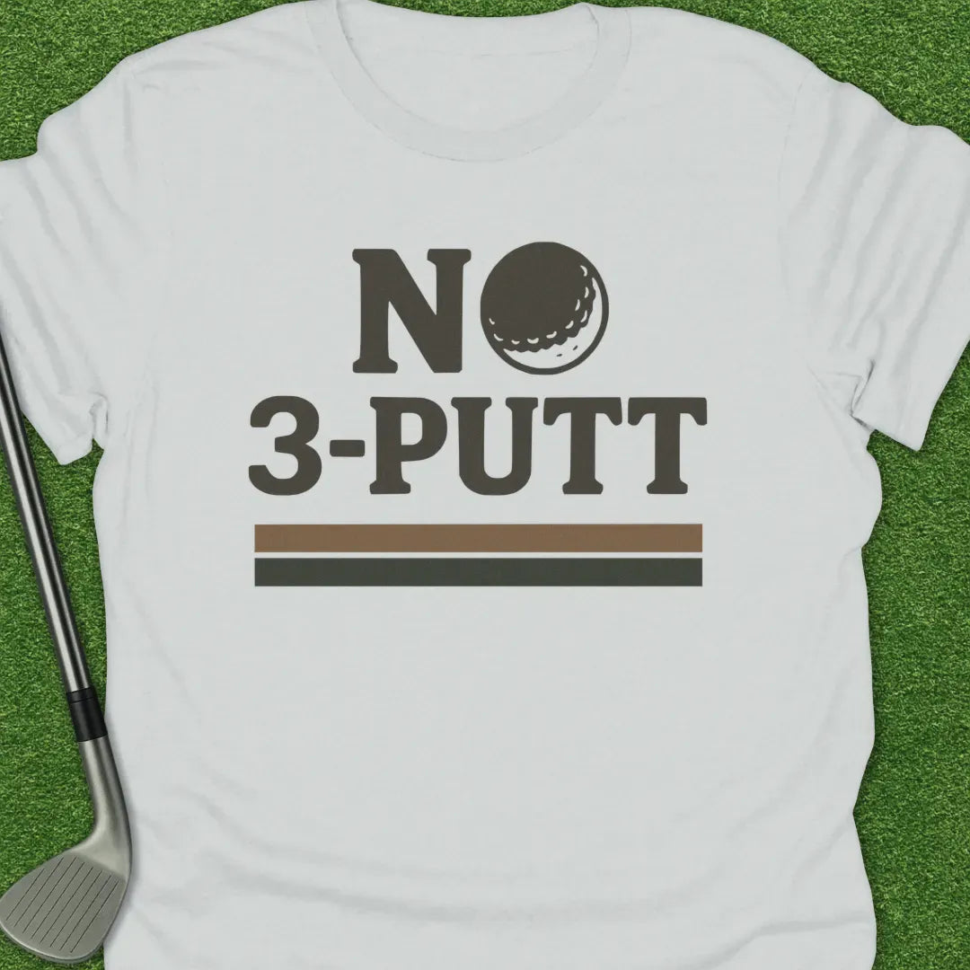 White / S No 3 Putt T-Shirt