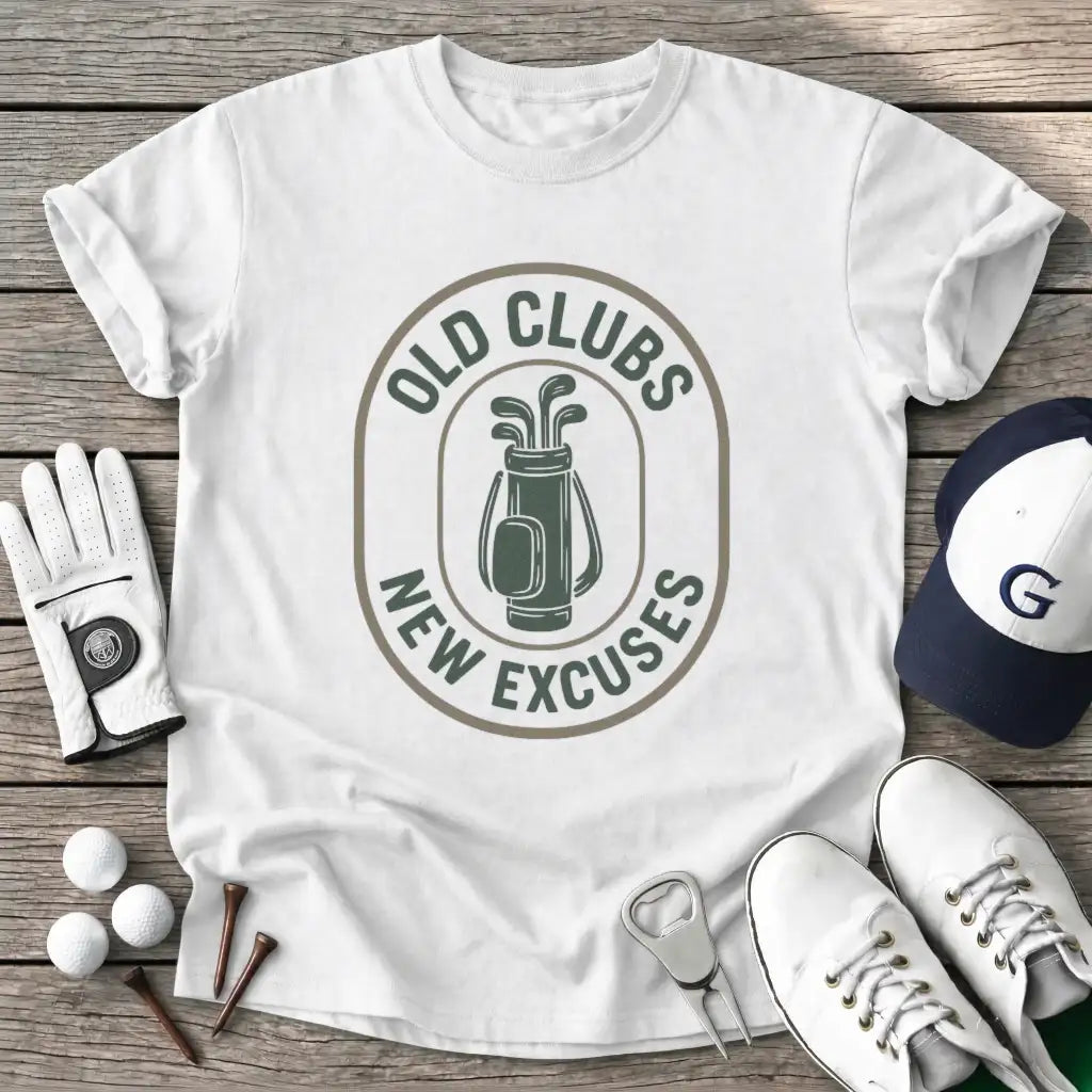 White / S Old Clubs New T-Shirt