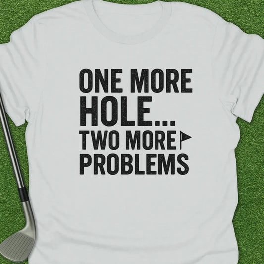 White / S One More Hole Two T-Shirt