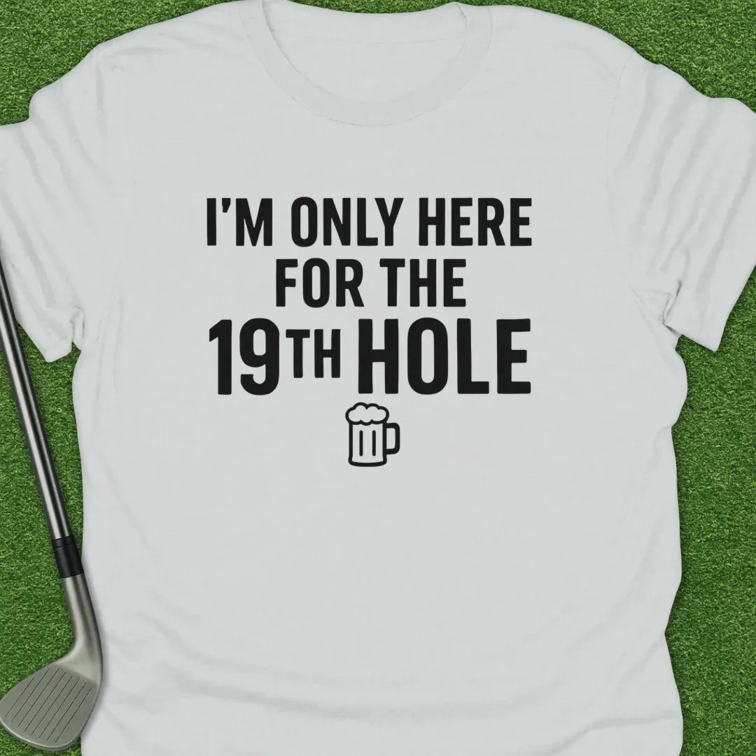 White / S Only Here For The T-Shirt