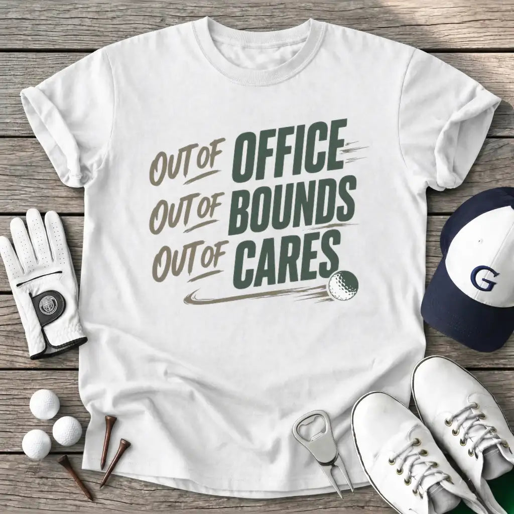 White / S Out Office Out T-Shirt