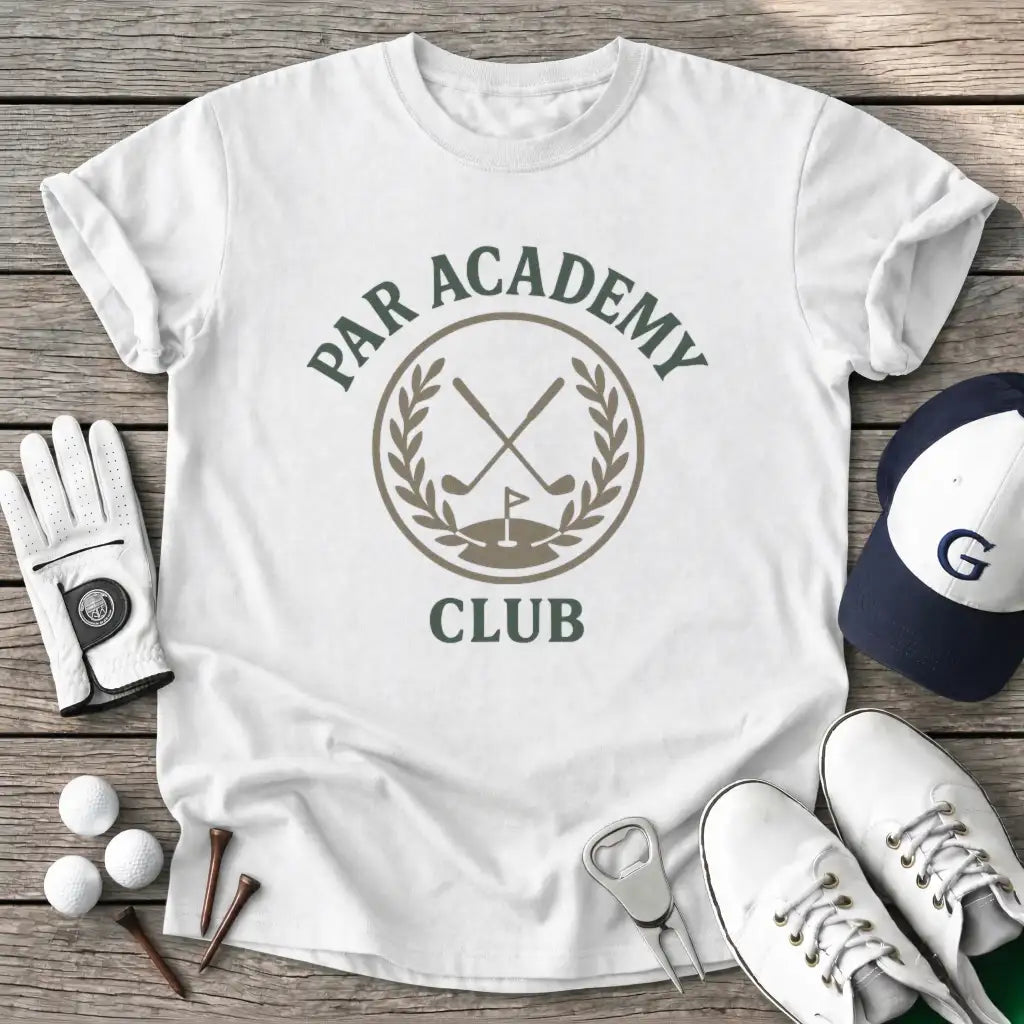 White / S Par Academy Club T-Shirt