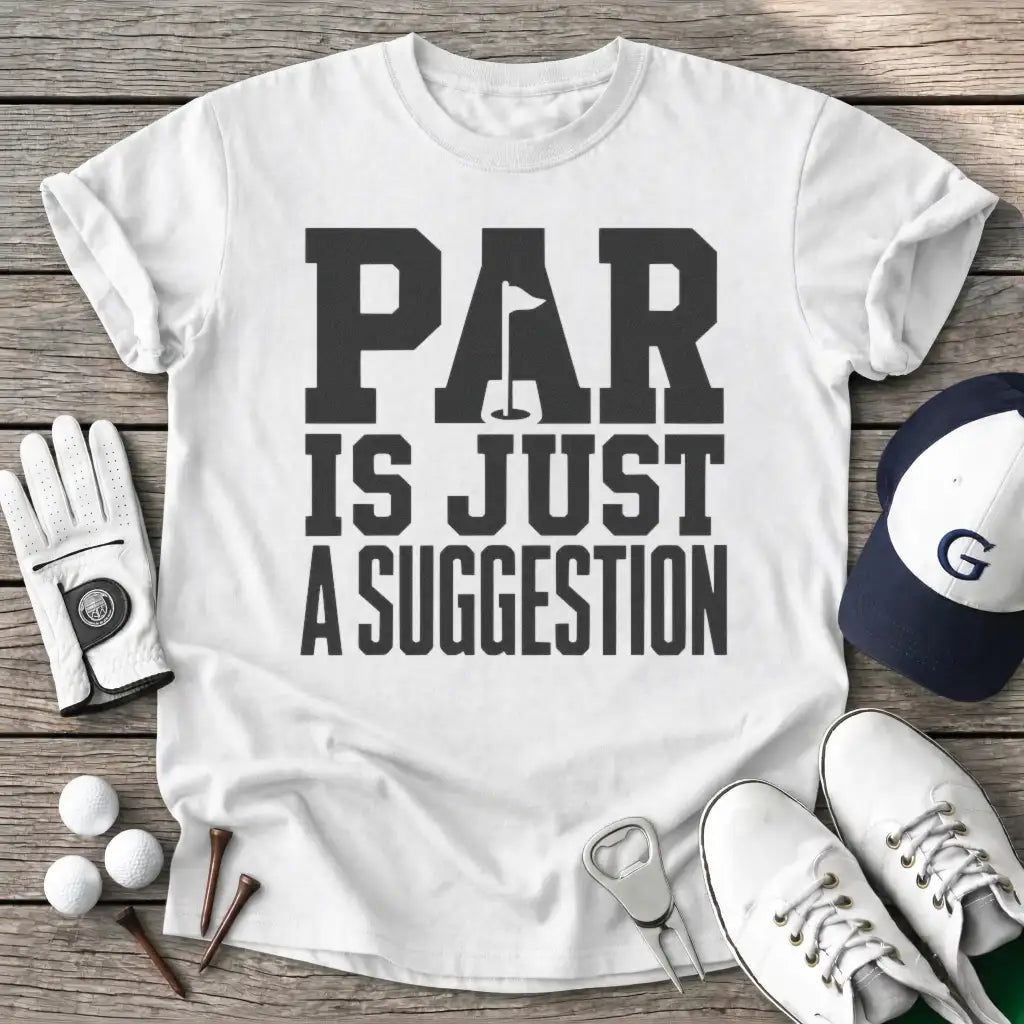 Par Just Suggestion T-Shirt in White