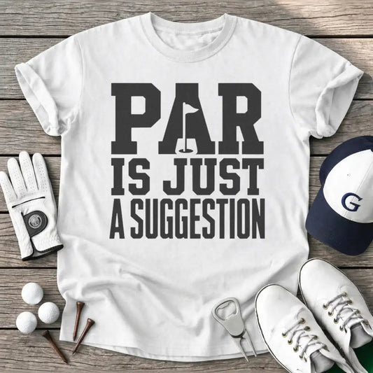 White / S Par Just Suggestion T-Shirt