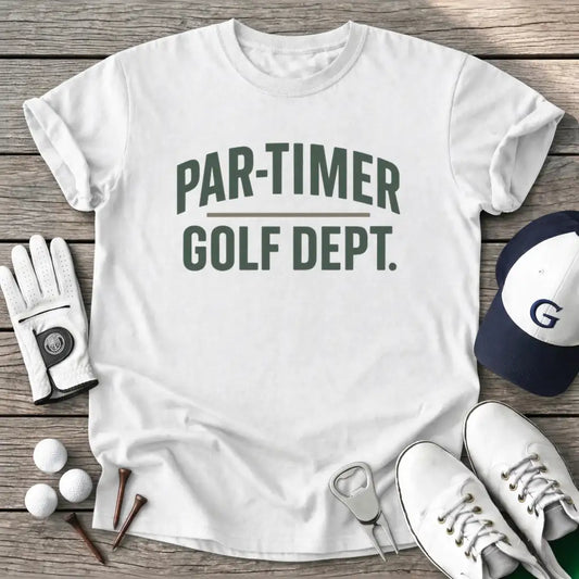 White / S Partimer Golf Dept T-Shirt