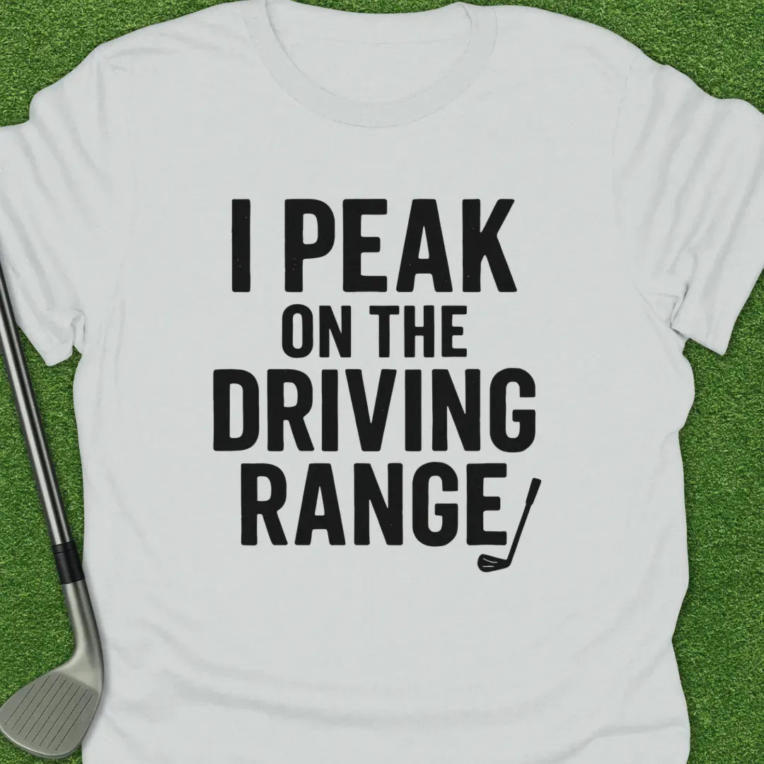 White / S Peak The Driving T-Shirt