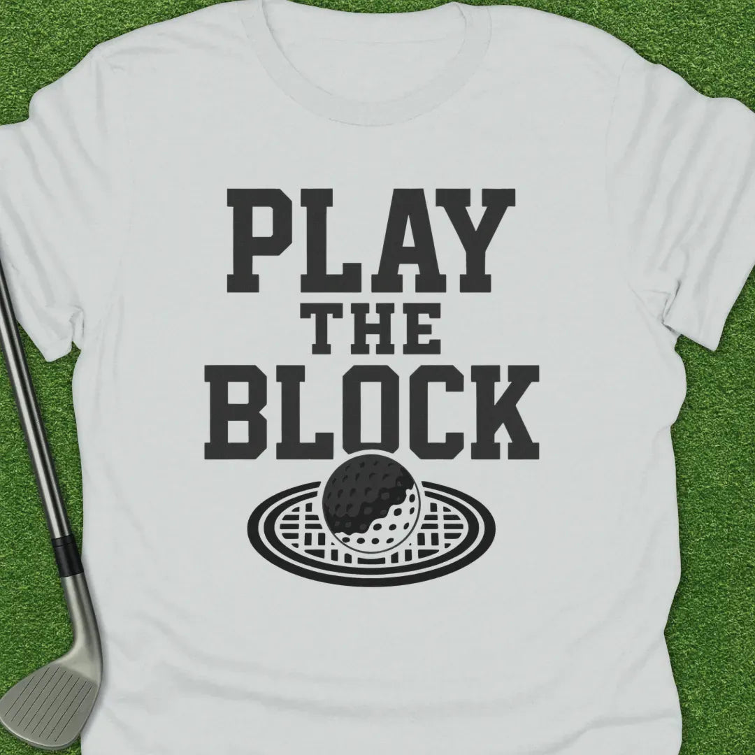 White / S Play The Block T-Shirt