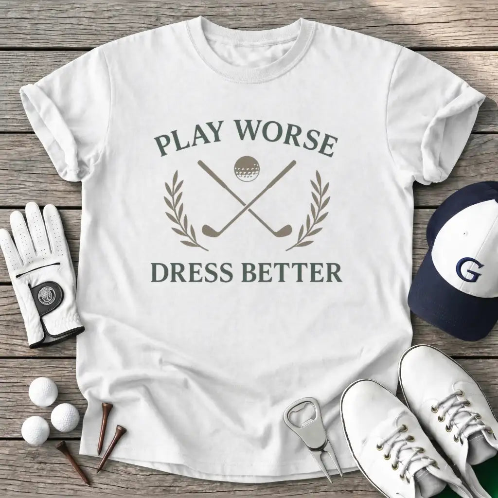 White / S Play Worse Dress T-Shirt