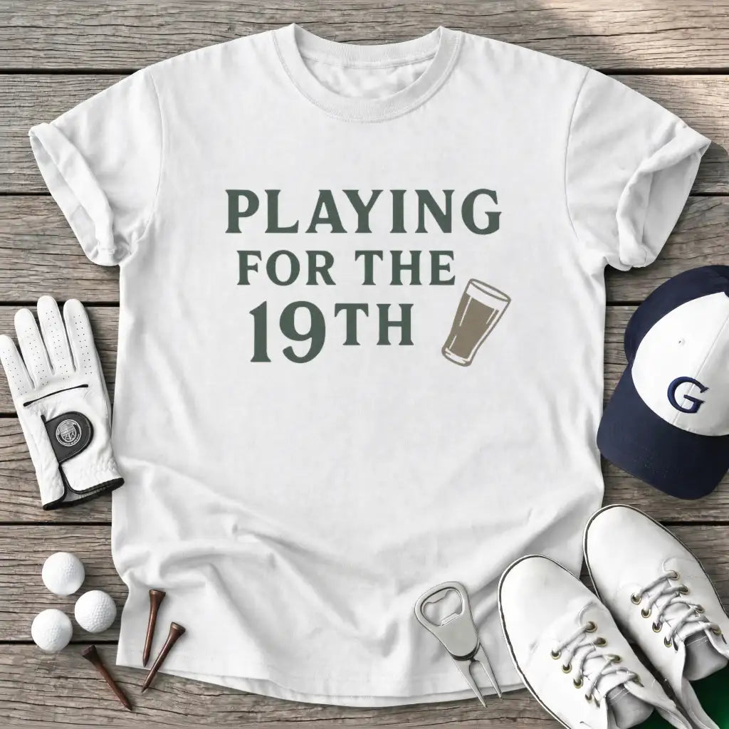 White / S Playing For The T-Shirt
