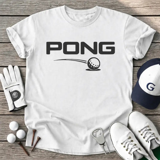 White / S Pong T-Shirt