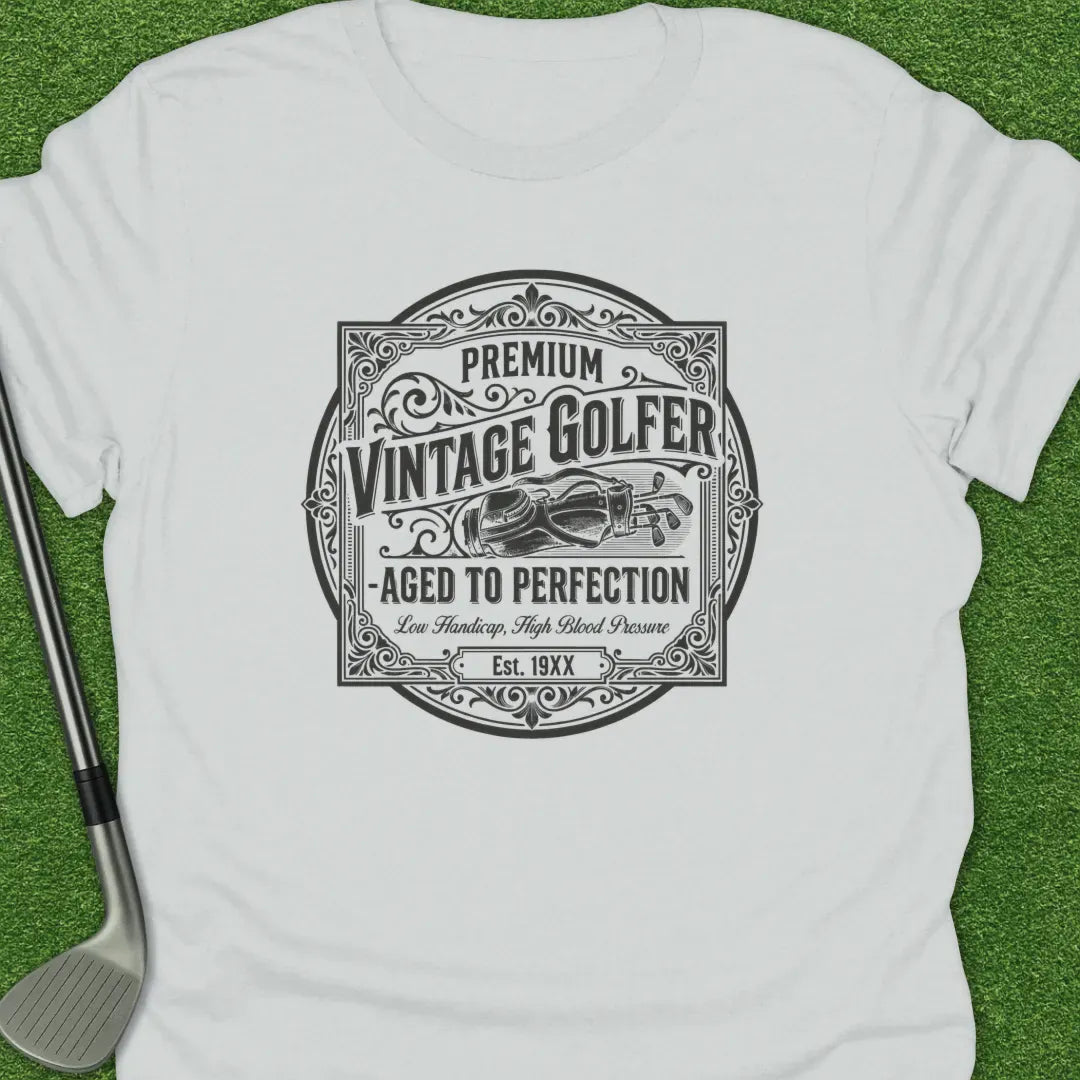 White / S Premium Vintage T-Shirt