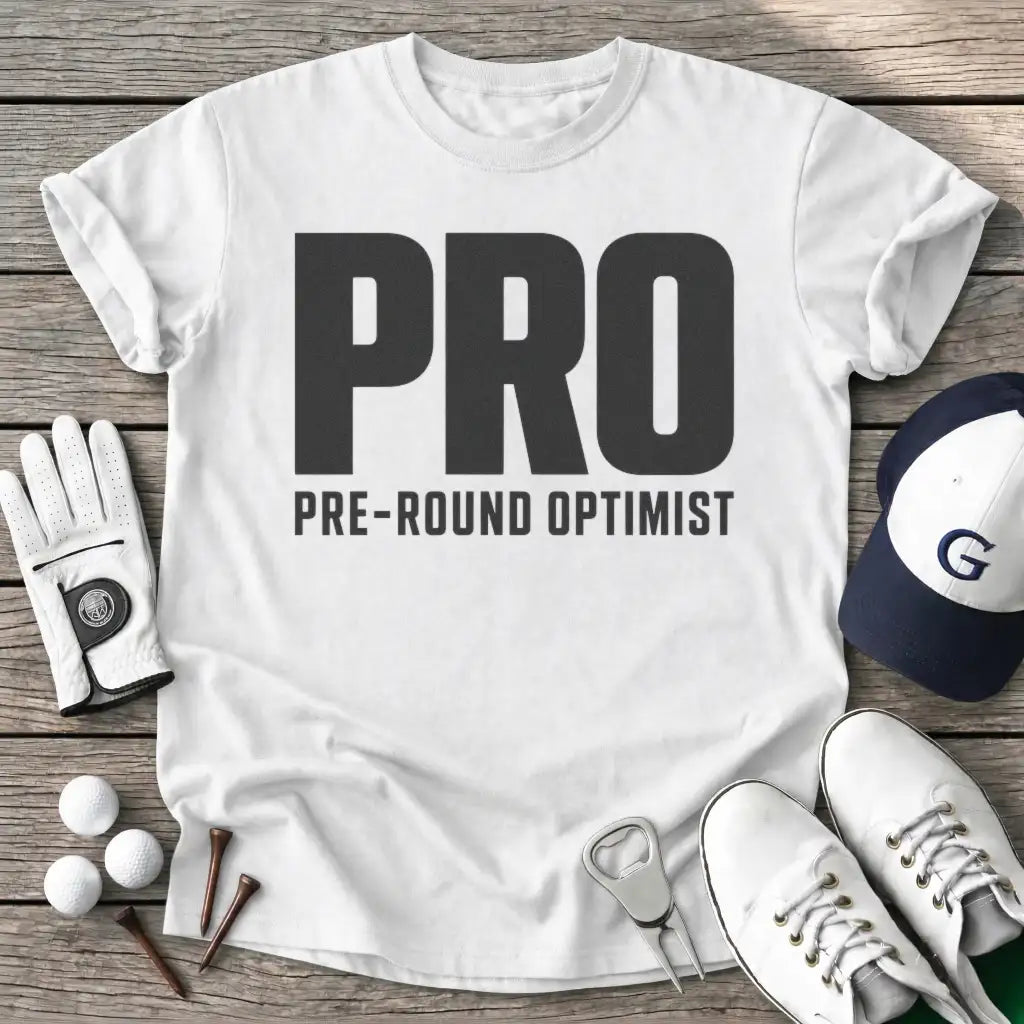 White / S Pro Preround T-Shirt