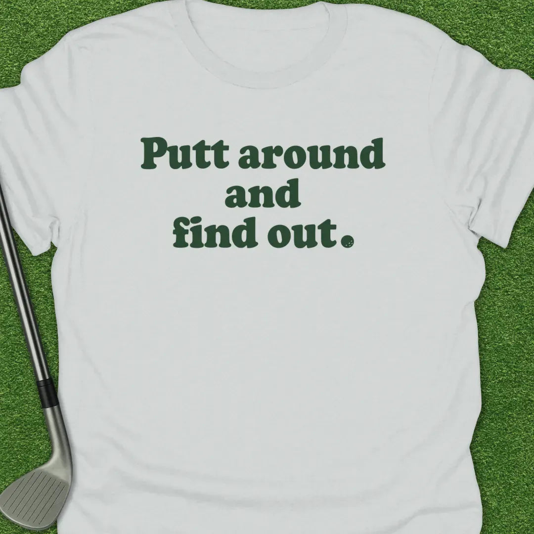 White / S Putt Around And T-Shirt