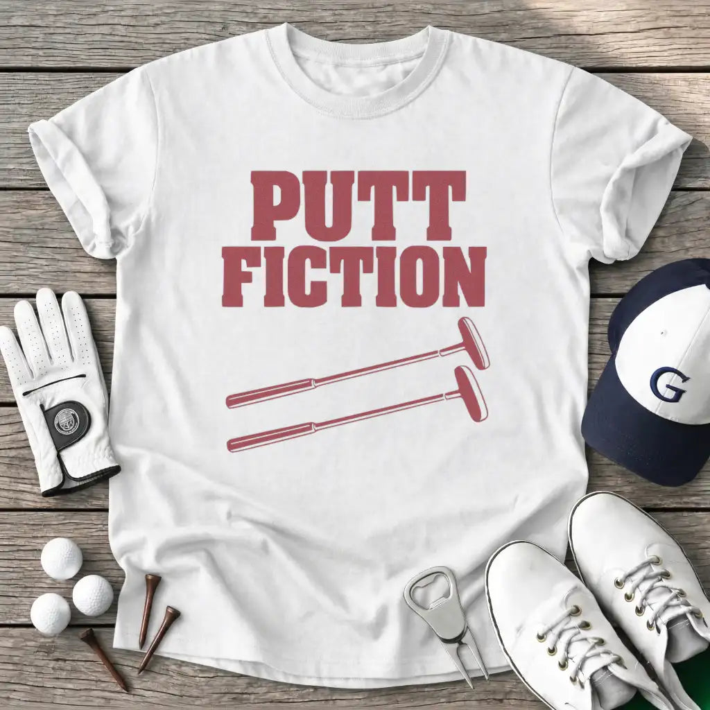 White / S Putt Fiction T-Shirt