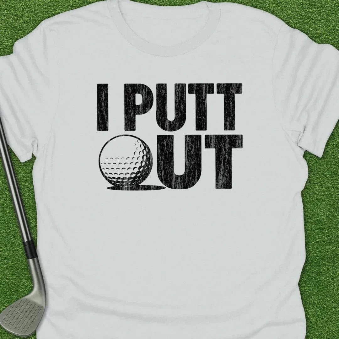 White / S Putt Out T-Shirt