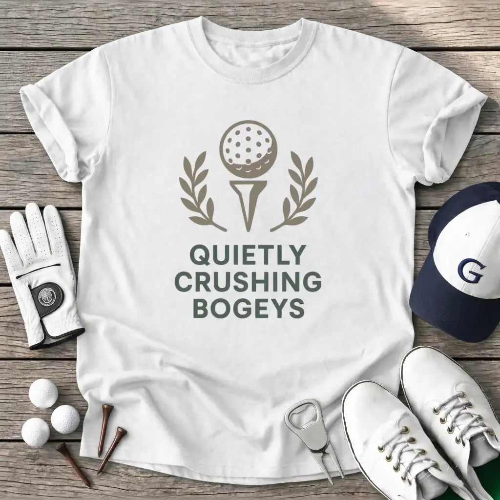 White / S Quietly Crushing T-Shirt