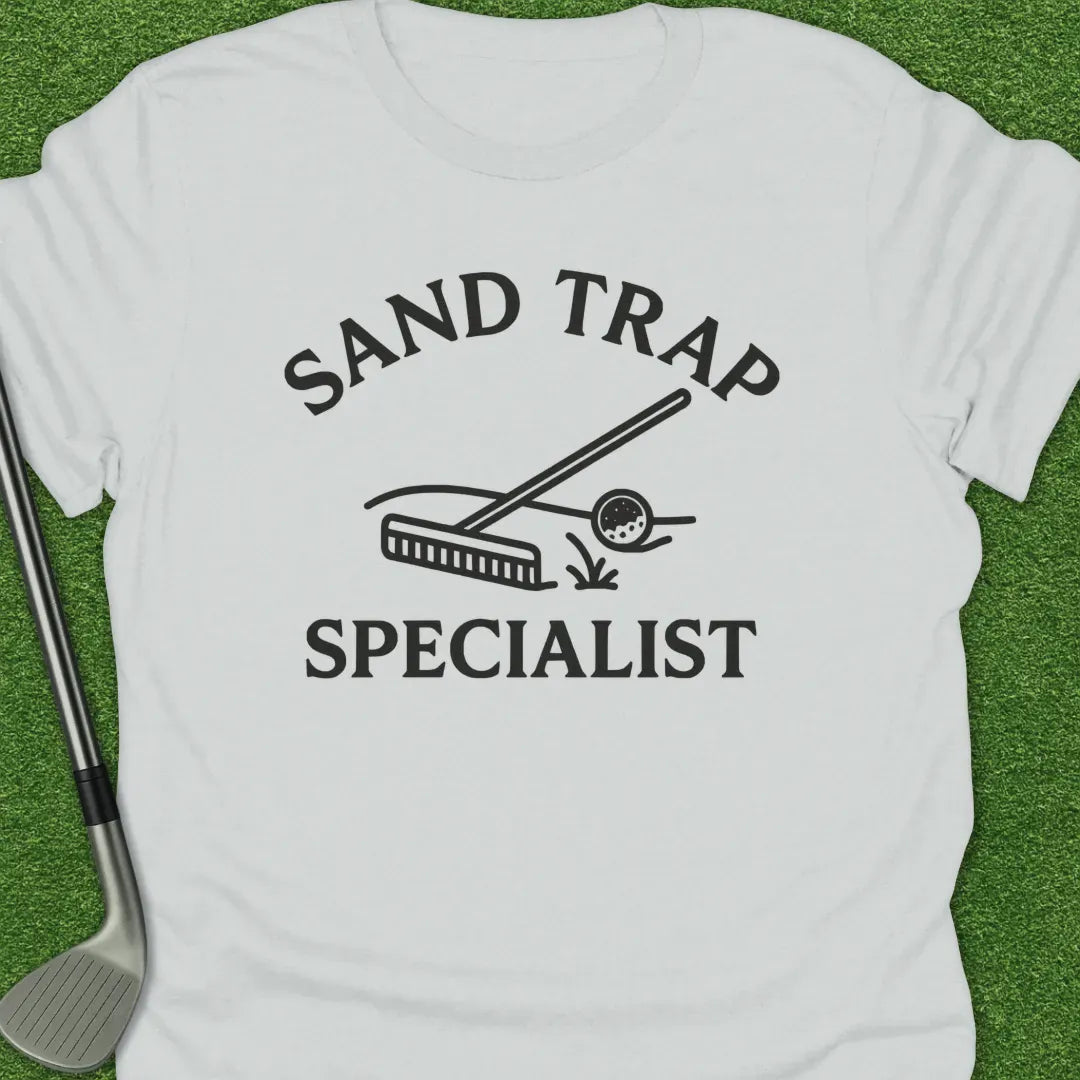 White / S Sand Trap Specialist T-Shirt