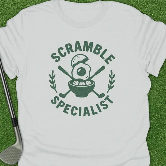 White / S Scramble Specialist T-Shirt