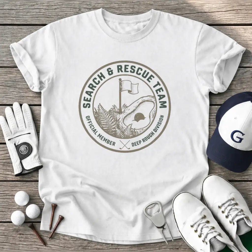 White / S Search Rescue Team T-Shirt