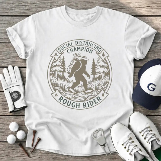 White / S Social Distancing T-Shirt