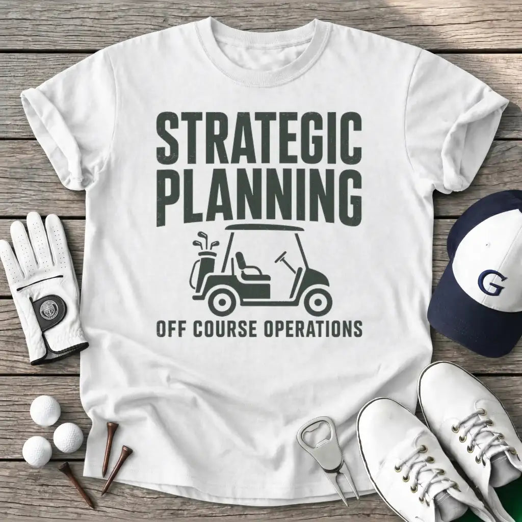 White / S Strategic Planning T-Shirt