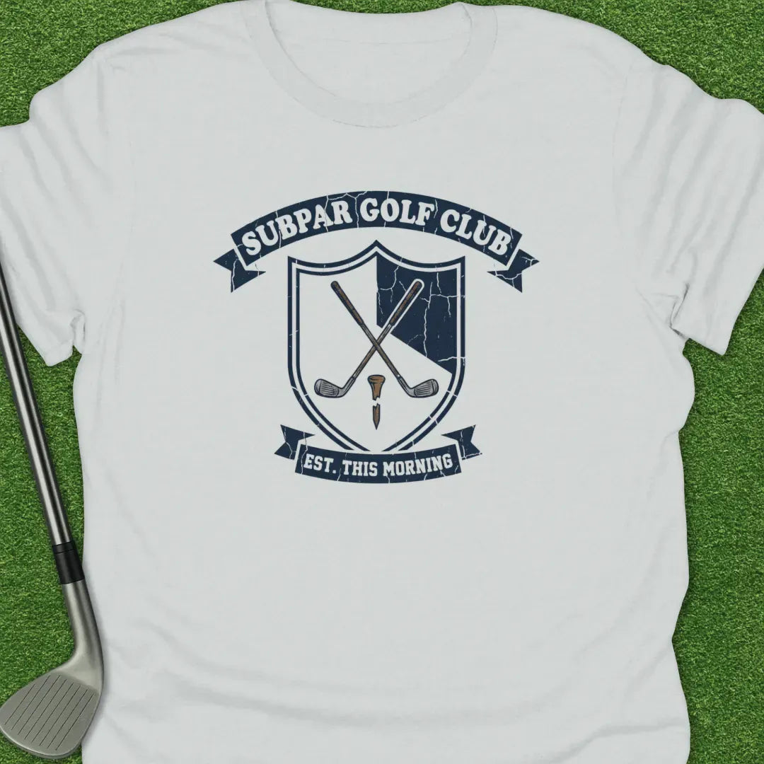 White / S Subpar Golf Club T-Shirt