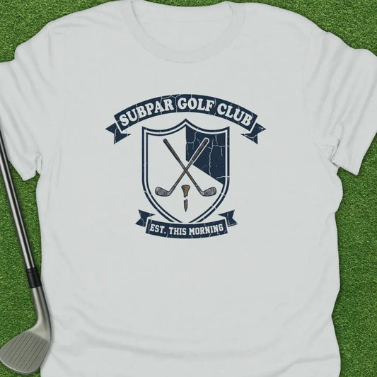 White / S Subpar Golf Club T-Shirt