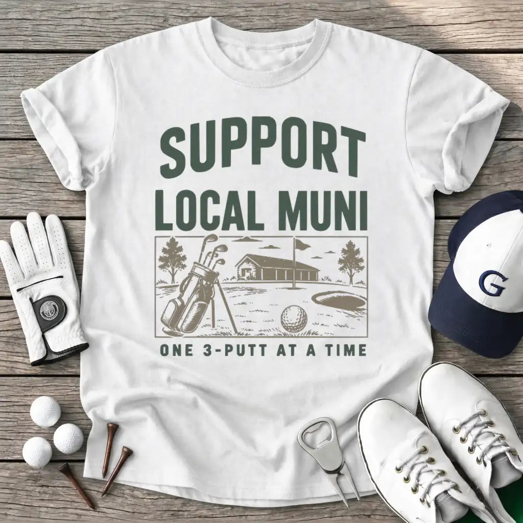 White / S Support Your Local T-Shirt