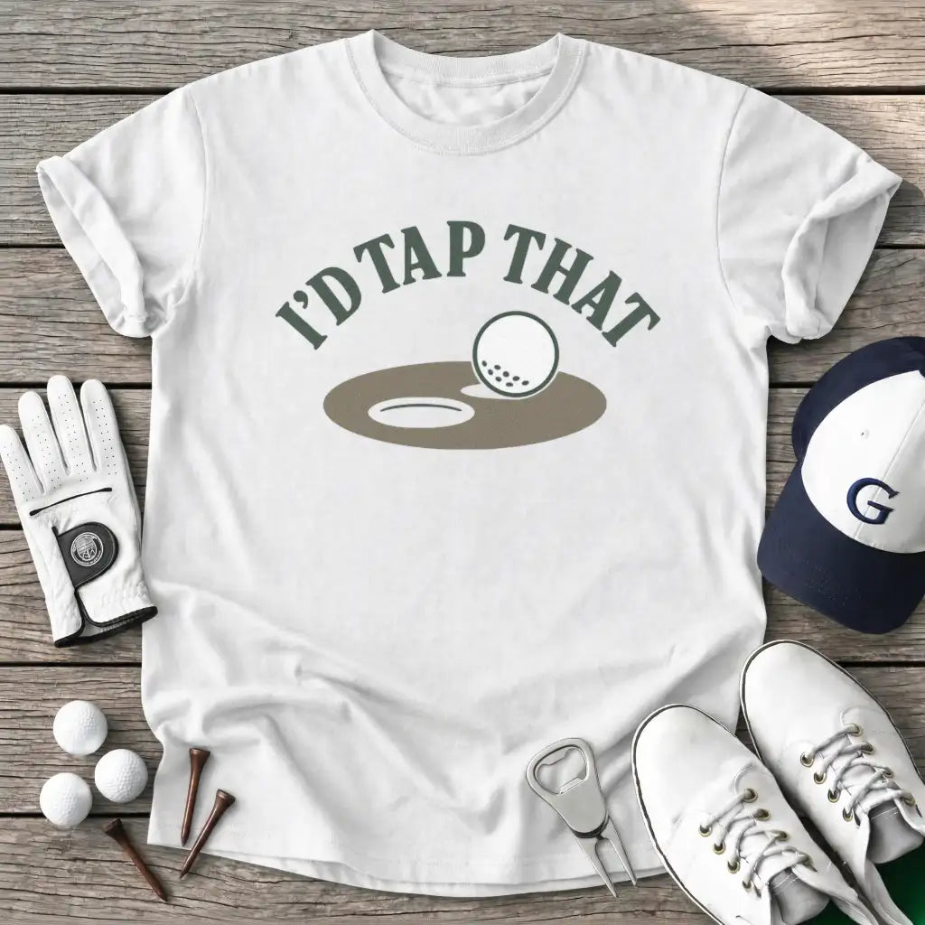 White / S Tap That T-Shirt