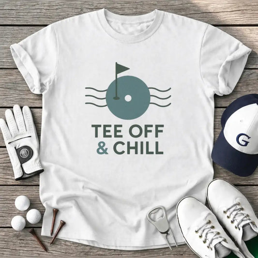White / S Tee Off Chill T-Shirt